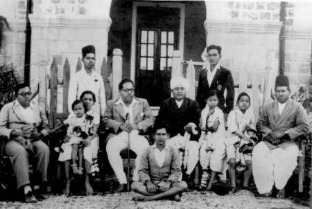 Dr. Ambedkar with family of some of his associates